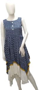 Printed Handkerchief Kurti