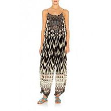 digital print and bead work hot summer women jumpsuit