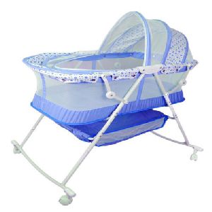 Blue Mosquito Mesh Baby Swing