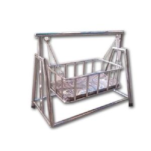 Silver Foldable Cradle