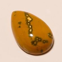 Semi precious stone Smooth Ocean jasper