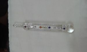 Clear Quartz Healing Stone Wand