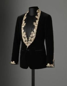 Black Velvet Jacket