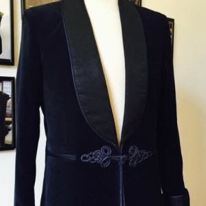 Blue Velvet Smoking Jackets