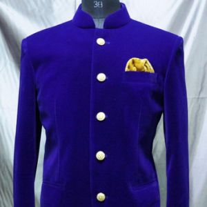 Velvet Jodhpuri Jacket