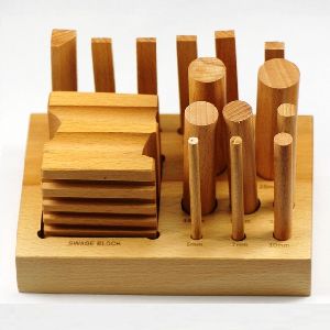 Swage Block & Punch Set Wooden