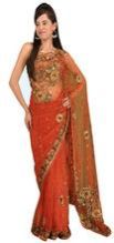 pakistani designer party wear saree