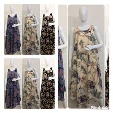 Umbrella Cut Beach calf length dress maxi attach