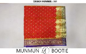 Munmun Bootie Nylon Silk Saree