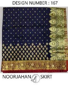 Noorjahan Skirt Nylon Silk Saree