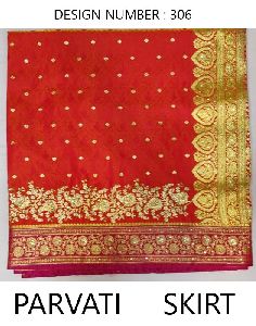 Parvati Skirt Nylon Silk Saree