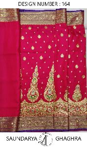 Saundarya Ghaghra Nylon Silk Saree