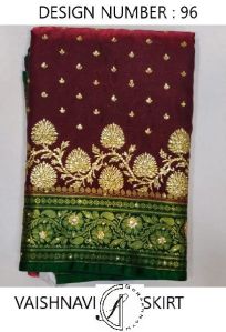 Vashanavi Skirt Nylon Silk Saree