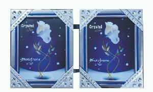 Diamond Double Photo Frame