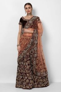 Valvet Lehenga