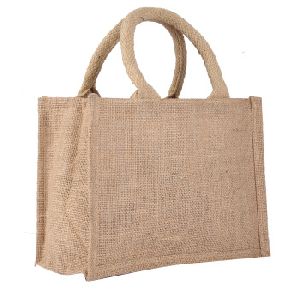 Pure Jute Ready to Print Natural Shopping Bag , Large