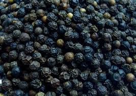 raw black pepper