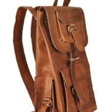 Moroccan Leather Backpack