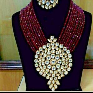 Kundan Onyx Necklace