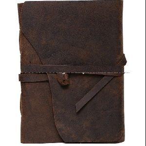 Leather composition notebook