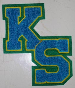 Unique KS Chenille Patch