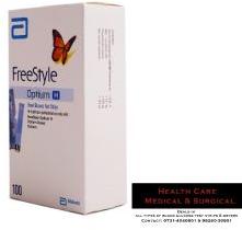 Freestyle Optium Blood Glucose Test Strips