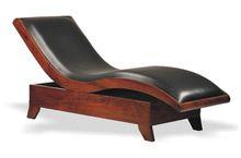 Wooden Spa Lounger