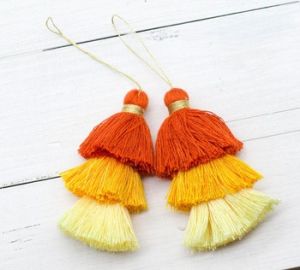 Wholesale Silk Mini Tassel for Jewelry Making