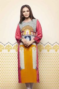 Western Printed Stylish Indian Kurtis