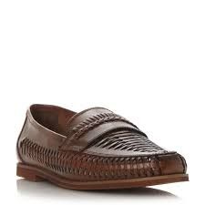 Mens Woven Leather Shoes