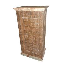 Unique Wooden Single Door Pitara Almirah