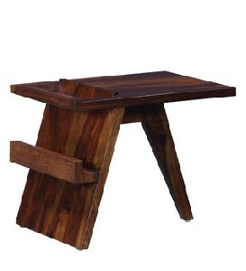 Solid Wood End Table