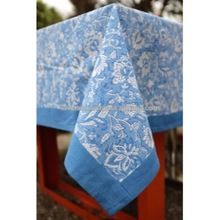 Cloth Block Printed Table Cover Indian Table Cloth