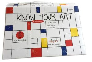 Know Your Art colouring kit