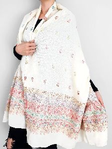 Embroidered Woolen Shawl