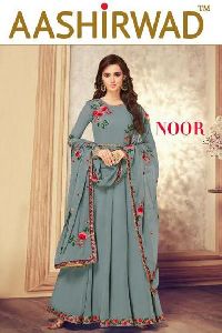 Noor By Aashirwad Anarkali Salwar Suits