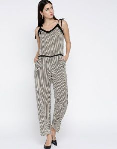 Striped Jumpsuit