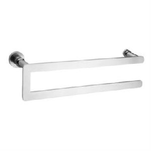 Flattended Towel Bar with Knob