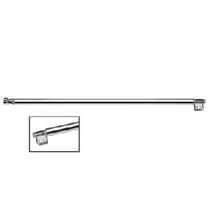 Wall to Glass Telescopic Stabilizing Bar