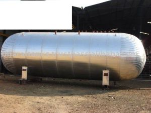 liquid ethylene oxide gas storage tank