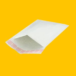 White Bubble Mailers