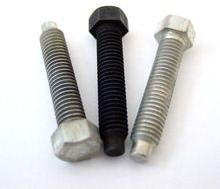 hex bolt with dog point