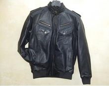 NEW GUENIUNE LEATHER MENS JACKET