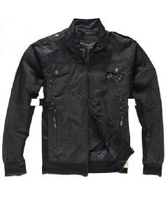 Soft Lambskin Pure Genuine Leather MEN EHS Jacket