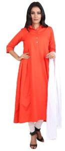 VASTRA VINOD COTTON LADIES KURTI LAGGING SET