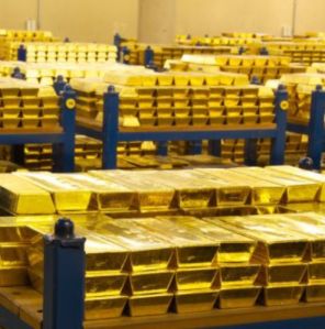 Gold Dore Bars and Bullion