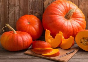 Fresh Red Pumpkin