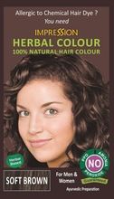 Natural Herbal Hair Colour - Soft Brown
