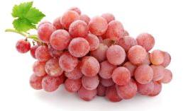 Fresh Pink Grapes