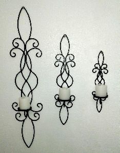 Iron Wall Candle Sconces